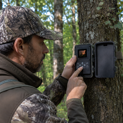 Caméra de Chasse avec Écran LCD Intégré & Vision Nocturne Infrarouge