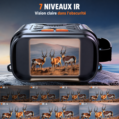 Jumelles de Vision Nocturne - Autonomie 3 heures