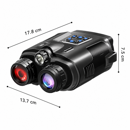 Jumelles de Vision Nocturne 4K - Autonomie 12 heures