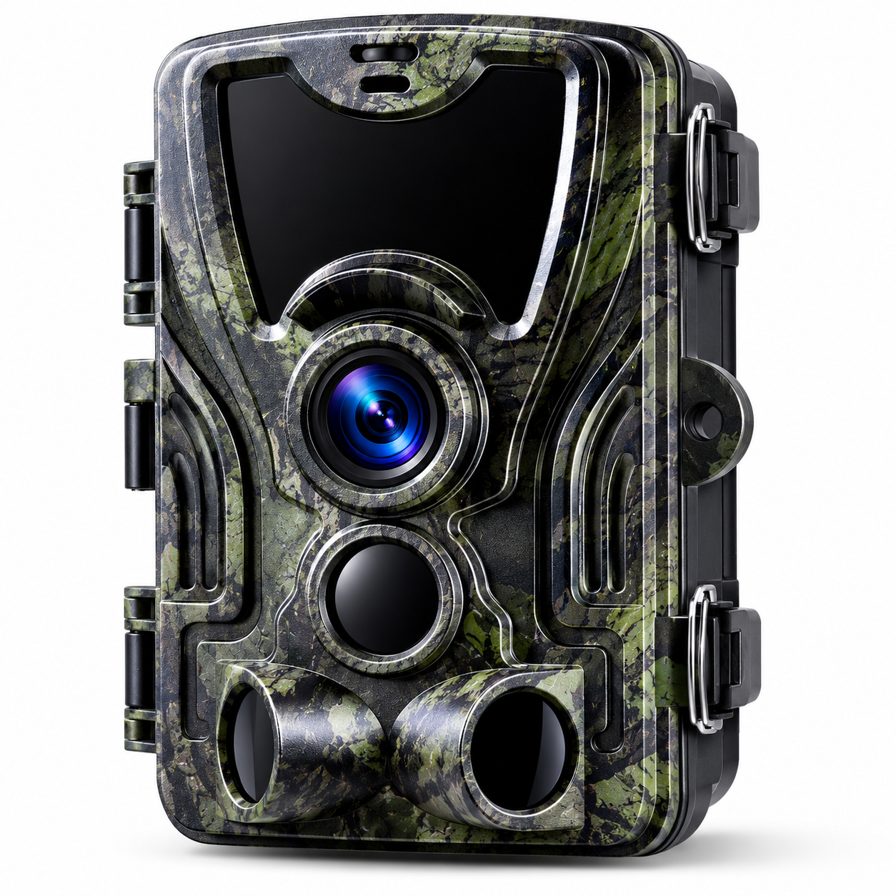 Caméra de Chasse avec Écran LCD Intégré & Vision Nocturne Infrarouge