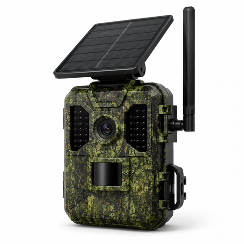Caméra de Chasse 4G Solaire 2K Infrarouge